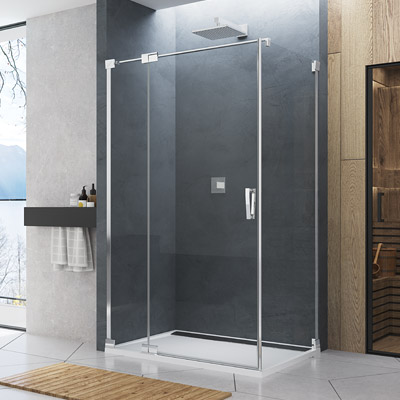 Sprchové kúty SanSwiss CADURA - CA13+CAT1