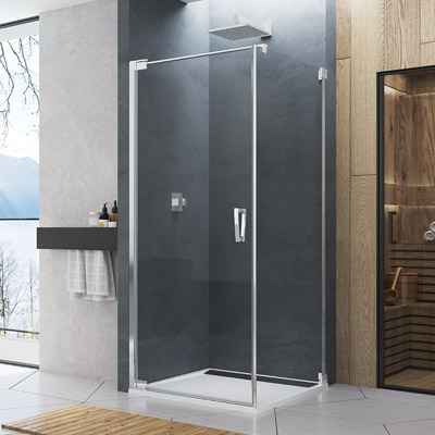 Sprchové kúty SanSwiss CADURA - CA1C+CAT1