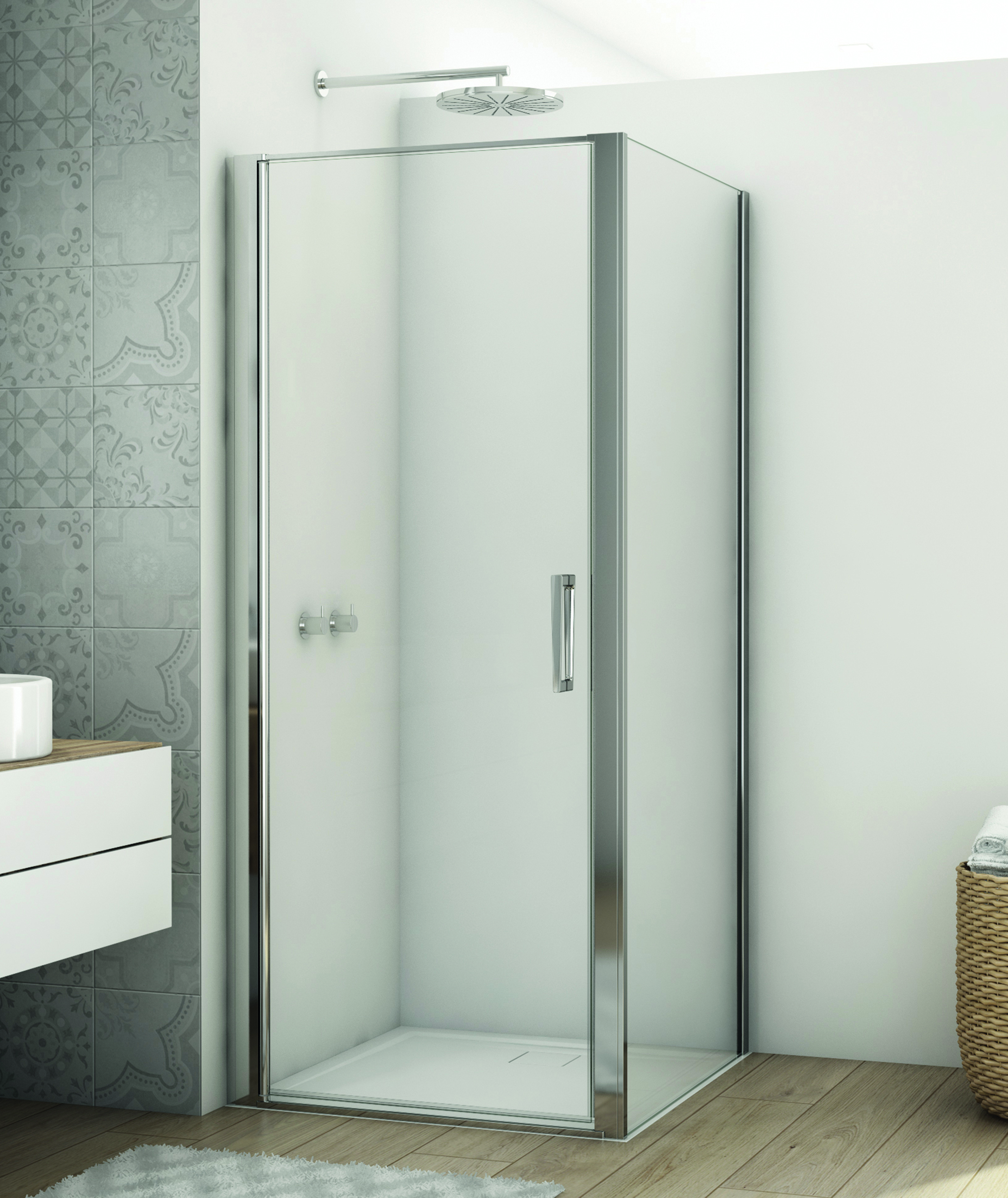 Sprchové kúty Sanswiss D22T1+D22F1