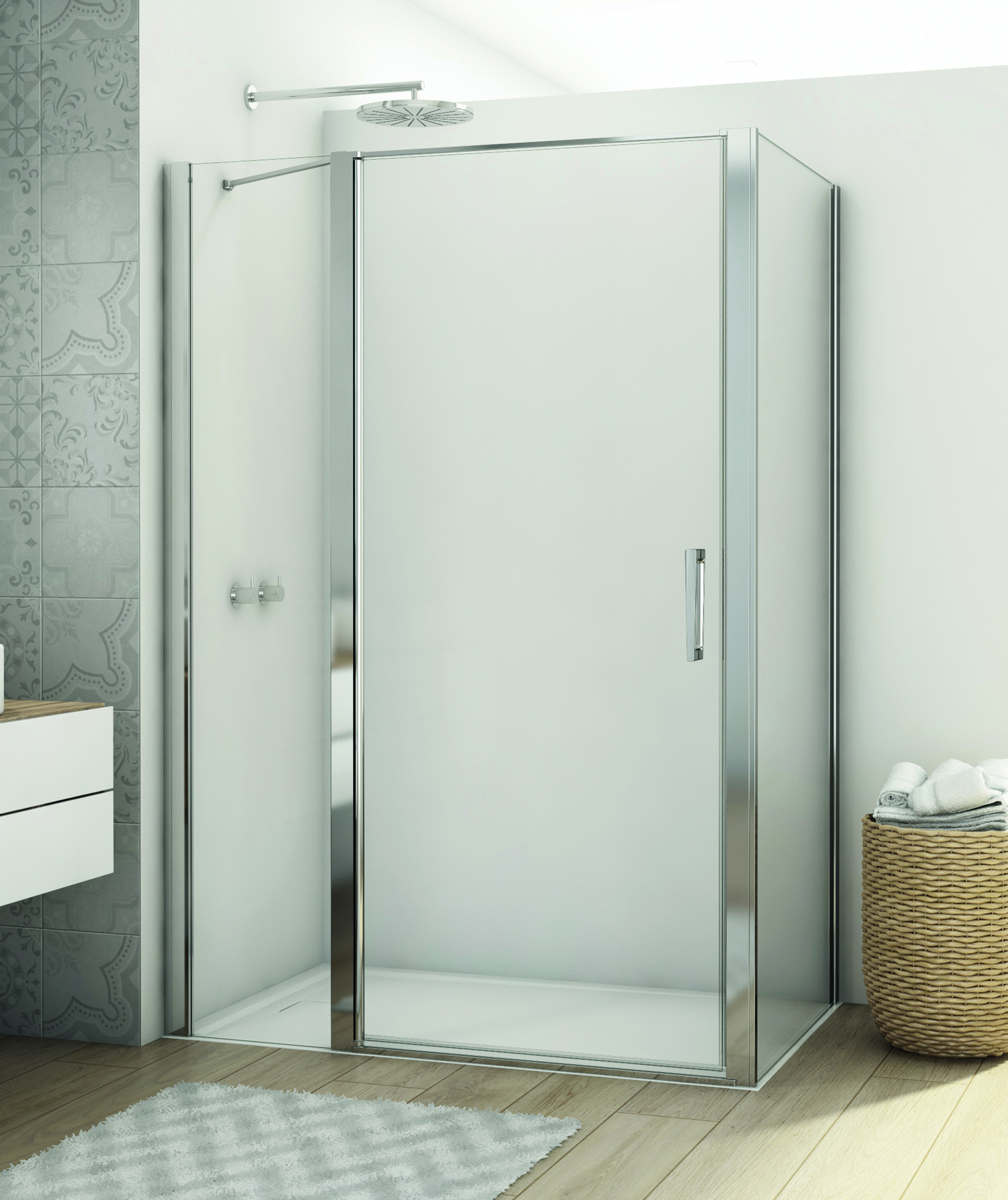 Sprchové kúty Sanswiss D22T13+D22F1