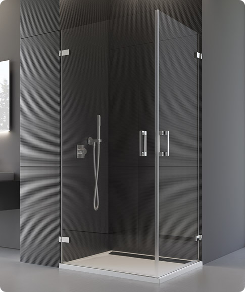 Sprchové kúty Sanswiss PUR - PUE1 G+D
