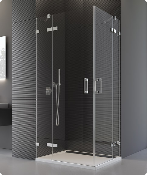 Sprchové kúty Sanswiss PUR - PUE2P G+D